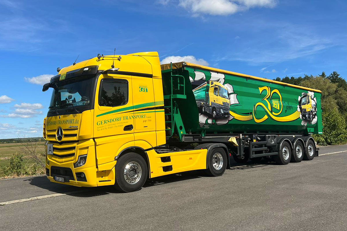 30 Jahre Gersdorf Transport GmbH 30 Jahre Gersdorf Transport GmbH