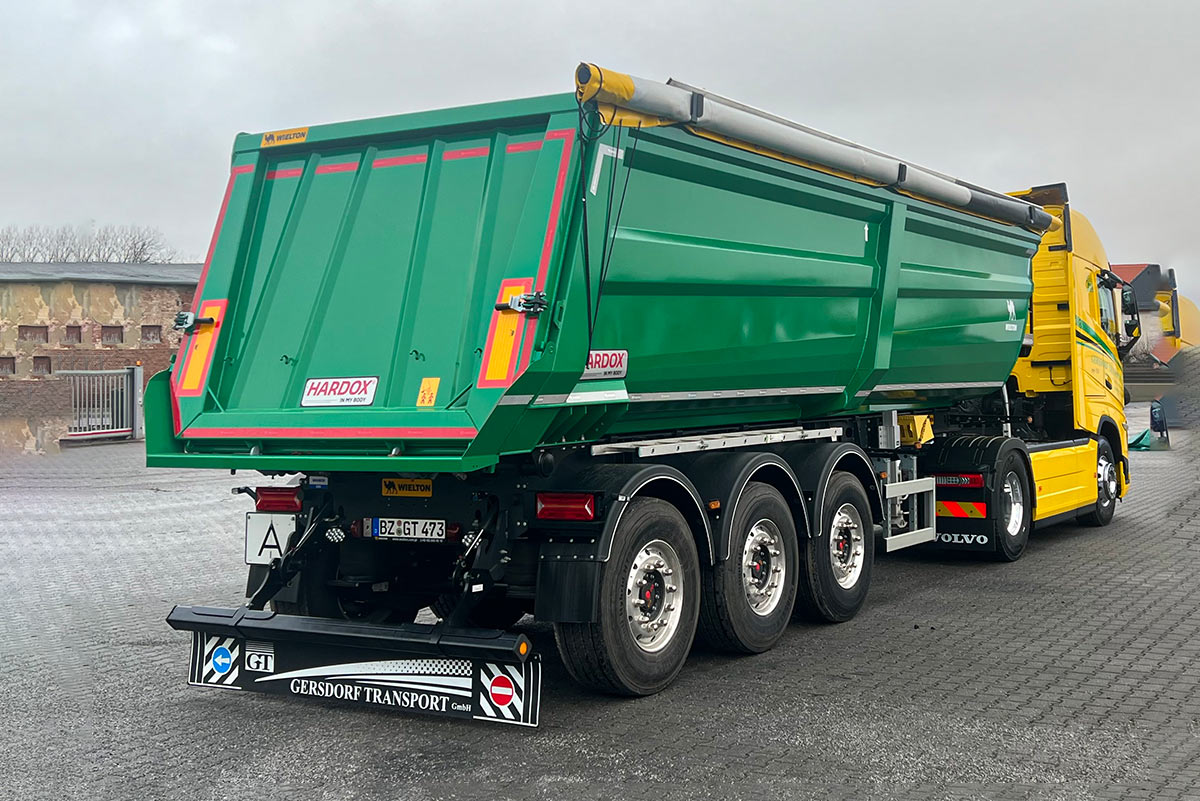 Neues Kippfahrzeug Gersdorf Transport GmbH Neues Kippfahrzeug Gersdorf Transport GmbH